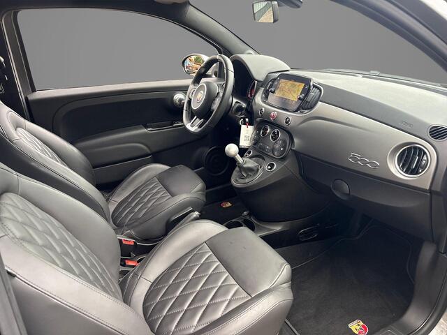 Abarth 500 1.4 T-Jet 165pk Turismo | Navigatie | Lederen bekleding | Climate Control | LMV 17"|