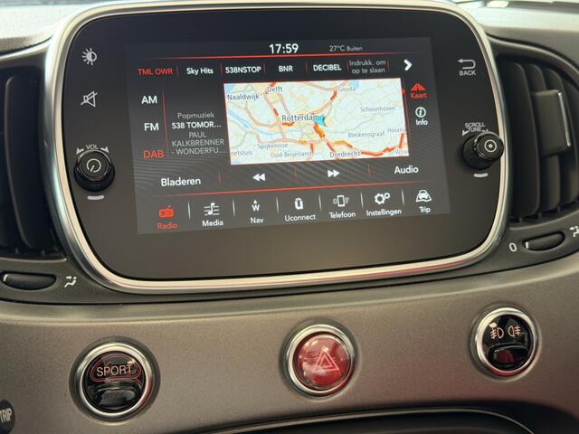 Abarth 500 C 1.4 T-Jet 165 PK Turismo | Leder | Carplay | Monza | Beats | 17"