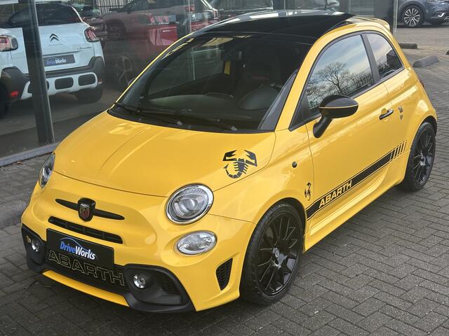 Abarth 595 1.4 T-Jet Abarth PISTA | SABELT | Panorama | BEATS | Carplay | Interesse in een bezichtiging of proefrit, bel of app met 06-24282842h