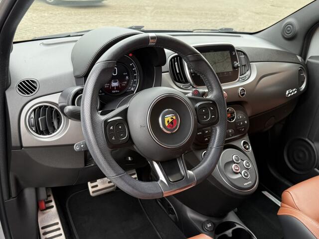 Abarth 595 Cabrio 1.4 T-Jet Turismo 70TH Anniversary AUTOMAAT NAVI CARPLAY CLIMA CRUISE LEDER PDC
