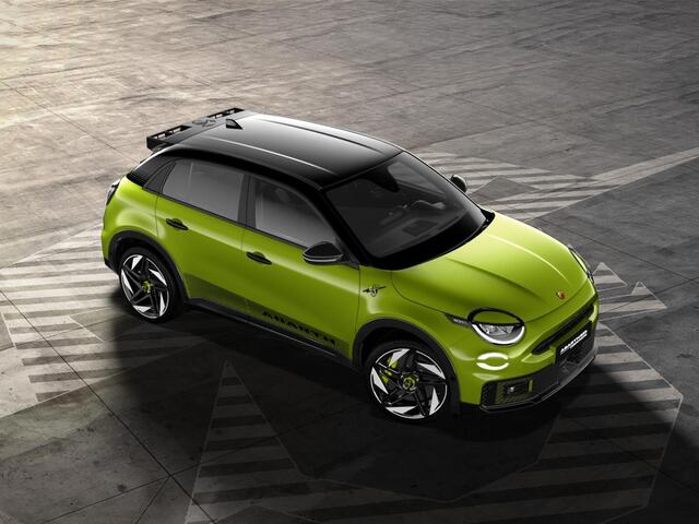 Abarth 600e Competizione 54 kWh | Clima | Adapt. Cruise | Alcantara | Camera | Apple Carplay | Elektr. A-Klep | BSM | Keyless| 20" | Sperdifferentieel | Winter Pack