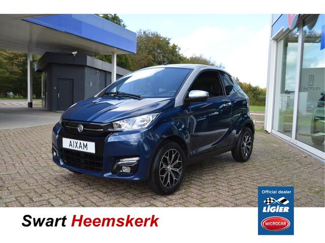 Aixam E-Coupe Brommobiel Premium | 1e eigenaar | Volledig elektrisch | Parkeercamera