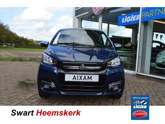 Aixam E-Coupe Brommobiel Premium | 1e eigenaar | Volledig elektrisch | Parkeercamera