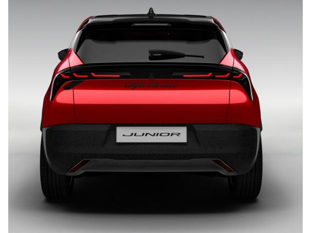 Alfa Romeo Junior Elettrica Speciale 54 kWh 156PK | Warmtepomp | Pack Techno | Dodehoek bewaking | Camera | LED verlichting | Leverbaar januari