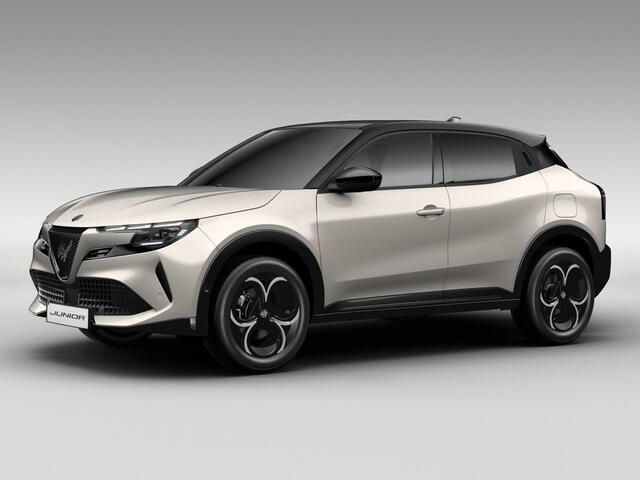 Alfa Romeo Junior Elettrica Ti 54 kWh | Clima | Adapt. Cruise | Keyless | Handsfree A-Klep | PDC rondom | Pack Techno | Warmtepomp | Bicolore