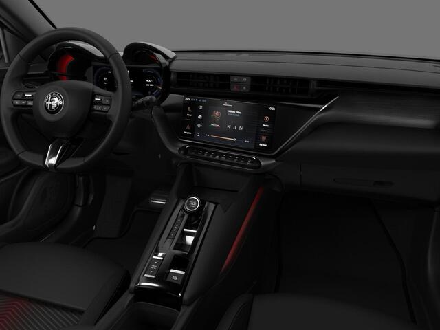 Alfa Romeo Junior Elettrica Ti 54 kWh | Clima | Adapt. Cruise | Keyless | Handsfree A-Klep | PDC rondom | Pack Techno | Warmtepomp | Tortona Black