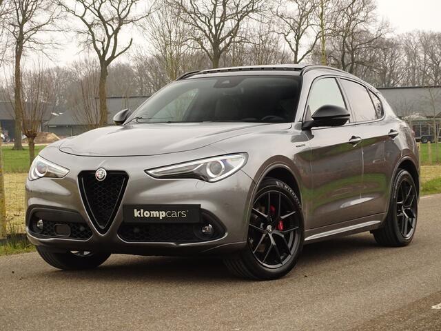 Alfa Romeo Stelvio 2.2 JTD AWD Veloce | BTW | Inst.Schokdemp. | Schuifdak | Carplay | All Black | Flippers | Full options!