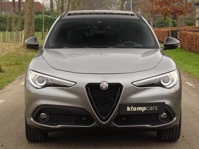 Alfa Romeo Stelvio 2.2 JTD AWD Veloce | BTW | Inst.Schokdemp. | Schuifdak | Carplay | All Black | Flippers | Full options!