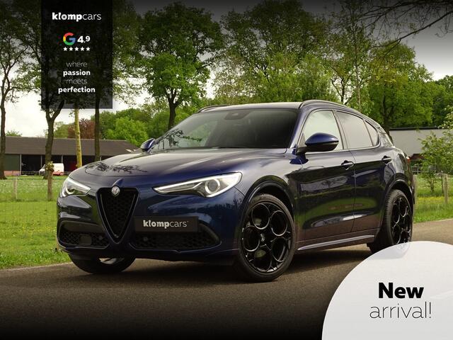 Alfa Romeo Stelvio 2.0 T AWD 280PK Veloce | Carplay | Customized | Schuifdak | Cognac Leer