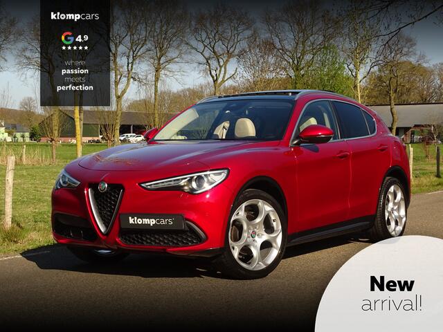 Alfa Romeo Stelvio 2.0 T AWD 6C Villa d'Este | BTW | Uniek | Schuifdak | H+K | Lederdash | Uniek!