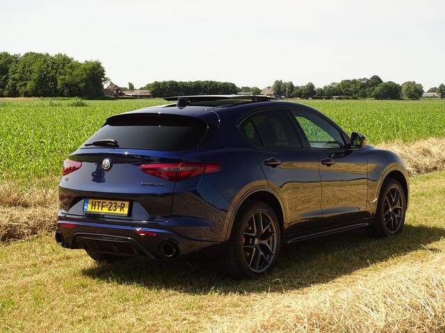 Alfa Romeo Stelvio 2.0 T AWD 280PK Veloce | Carplay | Customized | Schuifdak | Cognac Leer