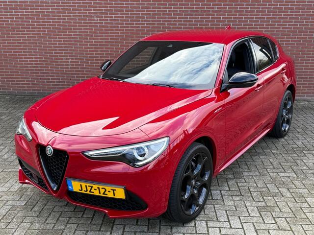 Alfa Romeo Stelvio 2.0T AWD VELOCE Q4 280pk NAVI CLIMA LEDER STOELVW STUURVW