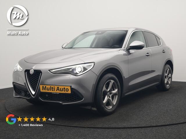 Alfa Romeo Stelvio 2.0 T AWD Super Q4 200pk Automaat Dealer O.H. | Adaptive Cruise | Camera | Lederen Sportstoelen Memory & Verwarmd | Keyless | Blis | BI Xenon | Lane Assist | El. Achterklep | Navigatie | DAB |