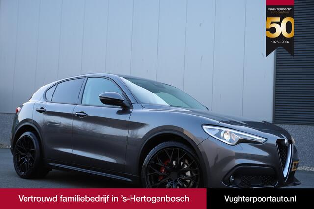 Alfa Romeo Stelvio 2.2JTD 180pk Super/Automaat8/Leder/Trekh./Camera/Concaver21"