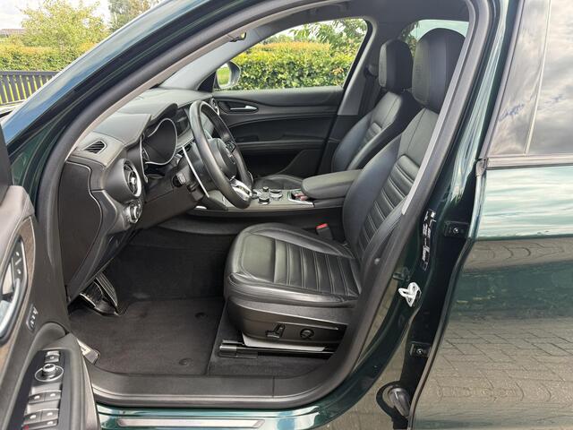Alfa Romeo Stelvio 2.0 T AWD Ti Verde visconti!! - Schakelflippers - Trekhaak