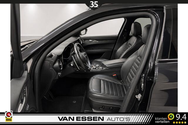 Alfa Romeo Stelvio 2.0 T AWD First Edition Navi Camera Memory Stoel/Stuurverw. Carbon Ragazzon Uitlaat!
