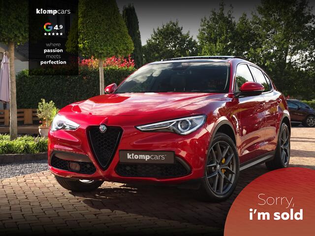 Alfa Romeo Stelvio 2.0 T AWD !Veloce stoelen! 8C Rosso | Pano | Carplay | H+K | Diff.TI | Black Edition | FULL OPT.