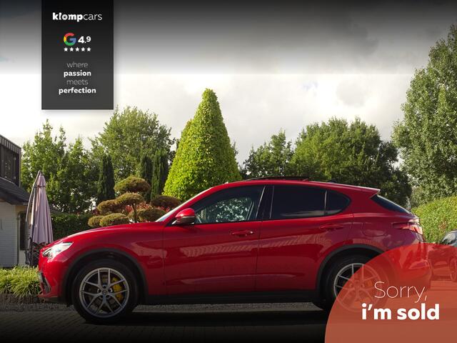 Alfa Romeo Stelvio 2.0 T AWD !Veloce stoelen! 8C Rosso | Pano | Carplay | H+K | Diff.TI | Black Edition | FULL OPT.