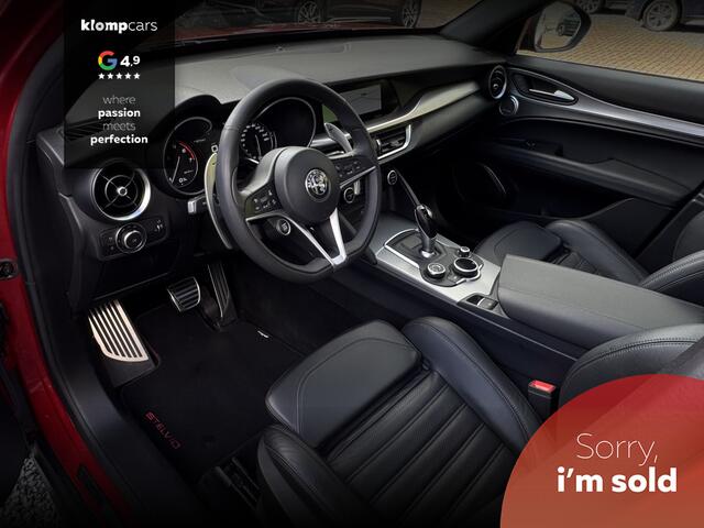 Alfa Romeo Stelvio 2.0 T AWD !Veloce stoelen! 8C Rosso | Pano | Carplay | H+K | Diff.TI | Black Edition | FULL OPT.