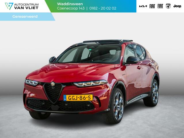 Alfa Romeo Tonale 1.3 Turbo PHEV 280pk Veloce | Schuif/Kanteldak | Technology Pack | 20" | Rosso Alfa