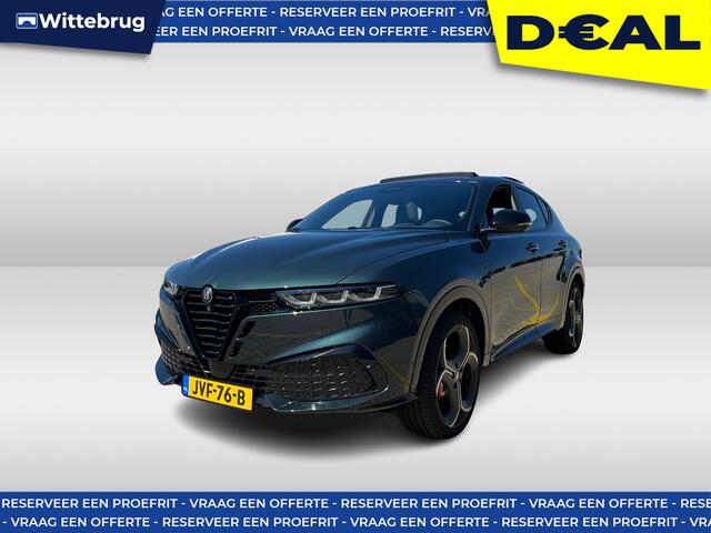 Alfa Romeo Tonale 1.3 Ibrida Plug-In Q4 Veloce 270 pk | Tech Pack | Harman Kardon HiFi | Panoramisch schuif/kanteldak