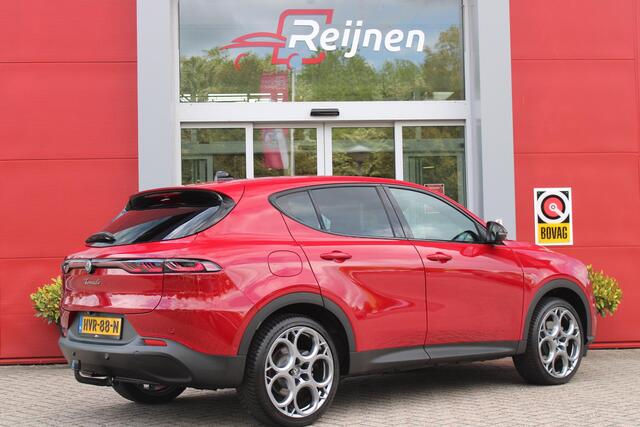 Alfa Romeo Tonale 1.3T PHEV 280PK EDIZIONE BUSINESS | AFNEEMBARE TREKHAAK | ALL SEASON BANDEN | PREMIUM PACK: LEDEREN BEKLEDING/GEVENTILEERDE VOORSTOELEN/4-VOUDIG ELEKTRISCH VERSTELBARE LENDESTEUN VOORSTOELEN/HOOGGLANS ZWARTE RAAMOMLIJSTING/AMBIENT LIGHTING | TECHNOLOGY PA