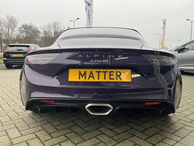 Alpine A110 1.8 Turbo GT nr. 63/110 Atelier Alpine Alcantara 300PK