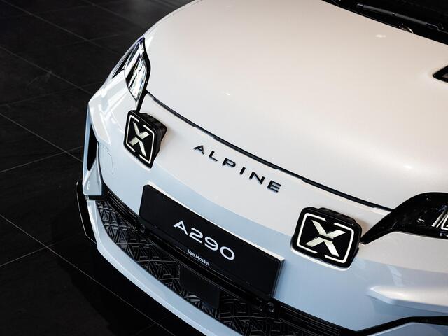 Alpine A290 GT Performance 52 kWh 220PK | TWO-TONE BLANC NIVAL/DAK NOIR | DEVIALET SOUND | ADAPTIEVE CRUISECONTROL | CARPLAY |