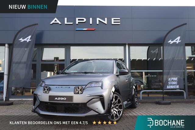 Alpine A290 GT Performance 52 kWh | DEVIALET AUDIO | Stoelverwarming | Climatronic | Apple Carplay& Android Auto | 220 PK |