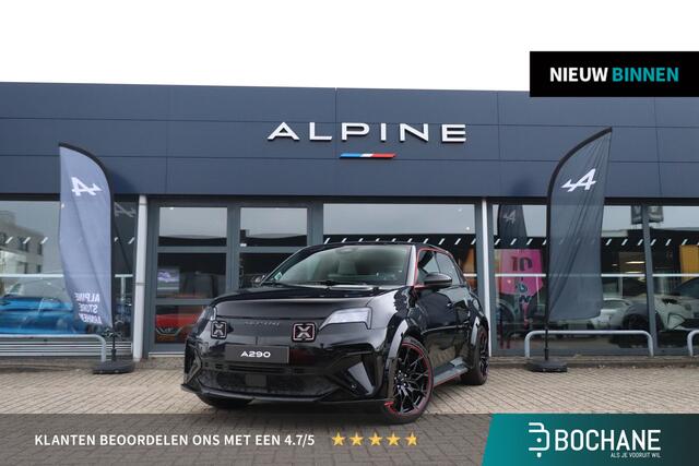 Alpine A290 GTS 52 kWh | DEVIALET Audio | Stoel & Stuurverwarming | Climatronic | Apple Carplay & Android Auto | Signature Rouge | 220 PK |