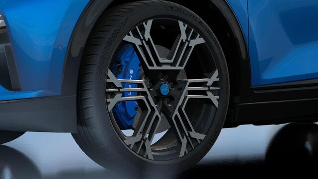 Alpine A390 GT | Bleu Alpine Vision | Sabelt® Alpine sportstoelen in tweekleurig Nappa-leder, elektrisch, verwarmd en met massagefunctie | Pack Driving: Active Driver Assist, Emergency Brake Assist & Handsfree Parking | 21'' gesmede wielen SNOWFLAKE diamantées Noir b