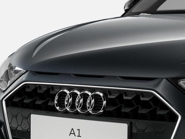 Audi A1 Advanced edition 25 TFSI 70 kW / 95 pk Sportback 5 Dak in zwart - Automatische airconditioning - Apple CarPlay