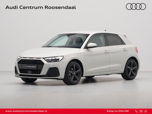 Audi A1 Sportback 25 TFSI 95 pk S-Tronic Advanced edition Black Led Cruise Navi via app Optiek zwart Stoelverwarming