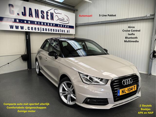 Audi A1 Sportback 1.4 TFSI Adrenalin S-Line Automaat!
