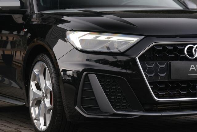 Audi A1 Sportback 40 TFSI S-Line 200PK Matrix Virtual Black Optiek Carplay Stoelverwarming Keyless