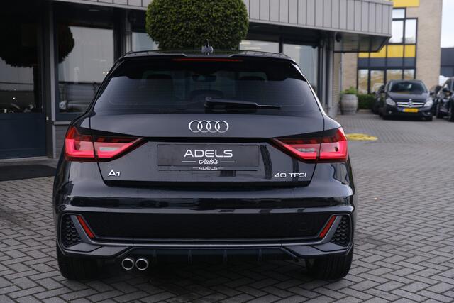 Audi A1 Sportback 40 TFSI S-Line 200PK Matrix Virtual Black Optiek Carplay Stoelverwarming Keyless