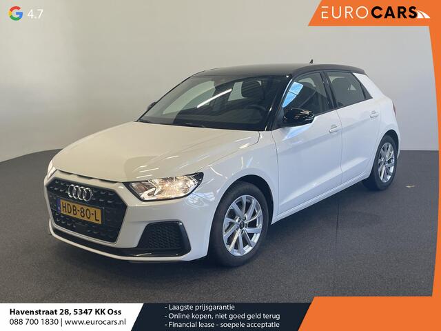 Audi A1 Sportback 30 TFSI 110pk Automaat Advanced Climate Control Navigatie Apple Carplay/Android Auto Voorstoelen verwarmd Cruise control Achteruitrijcamera Lichtmetalen velgen Two Tone