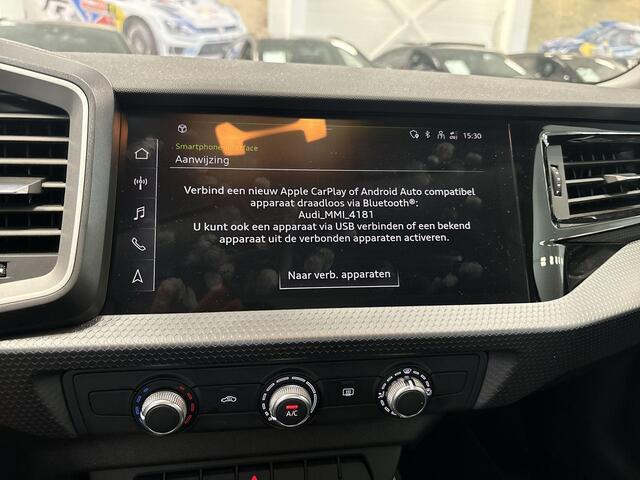 Audi A1 Sportback 30 TFSI 110pk Advanced edition · Apple/Android Car Play · P-Sensoren · Cruise Control · Airco · 17'' Inch · Garantie t/m 20-01-2027 of 100.000km