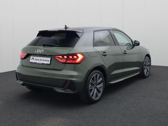 Audi A1 Sportback 30 TFSI/116PK S Line · Apple/Android · Parkeersensoren · Stoelverwarming · Garantie tot februari 2030 of 100000km.