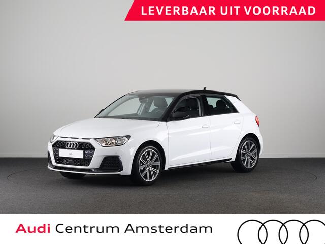Audi A1 Sportback Advanced edition 25 TFSI 95 pk | Ambient verlichting | Stuur afgevlakt | Buitenspiegels inklapbaar | Zwart dak |