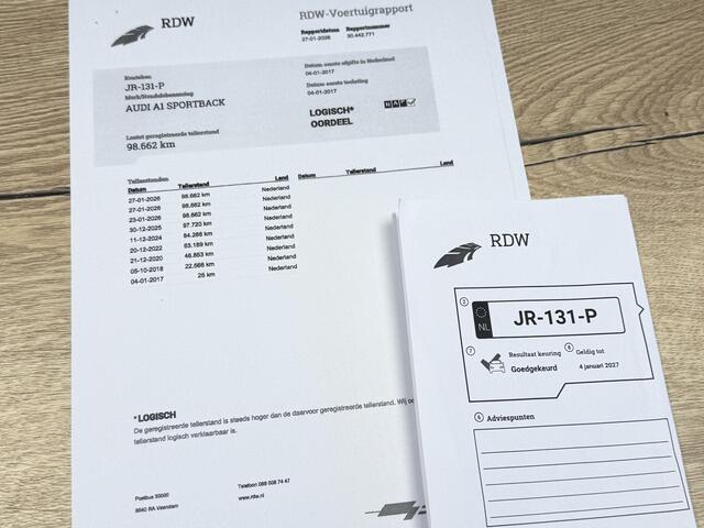 Audi A1 Sportback 1.0 TFSI Adrenalin S-line/Navi/Bluetooth/17inch.