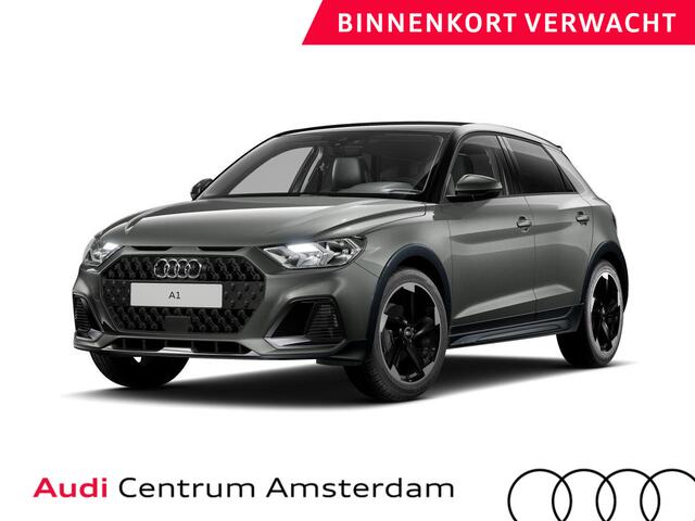 Audi A1 allstreet 30 TFSI Advanced edition 116pk | Komt eind april binnen | Lederen bekleding | Sonos | Stoelverwarming | Apple Carplay/-Andriod auto | 18 inch Lichtmetalen velgen | Verlengde garantie