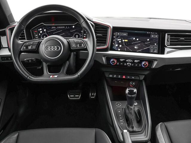 Audi A1 Sportback 40 TFSI 207pk S-Tronic S Edition · Camera · SONOS Sound · Apple/Android Car Play · Keyless Start · Sfeerverlichting · Zwart Optiek ·