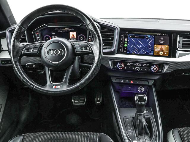 Audi A1 Sportback 30 TFSI 116pk S-Tronic S Line Edition One · Stoelverwarming · LED Koplampen · Sfeerverlichting · Apple/Android Car Play · 18"Velgen · Cruise Control ·