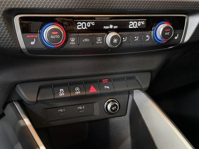 Audi A1 Sportback 30 TFSI Advanced edition | Carplay Navi | Led | Digitaal Inst | Stoelverwarming | Clima | Keurig nette Audi A1