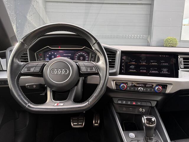 Audi A1 Sportback 40 TFSI Pro Line S ?Virtual Cockpit?Camera?Carplay?Leder?200pk?Automaat?Keyless?Clima?Cruise?Pdc V+A?17'' Lm velgen?N.A.P?Apk tot 03-2028