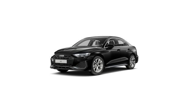 Audi A3 Limousine 30 TFSI 116 S tronic S edition Automaat | S line-interieur met sportstoelen en zwarte stoffen-kunstlederen bekleding | Audi soundsystem | Ledkoplampen, ledachterlichten, dynamische knipperlichten achter | Infotainmentpakket Connectivity | Assist