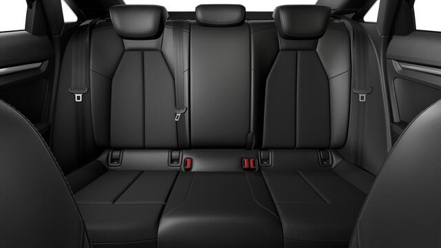 Audi A3 Limousine 30 TFSI 116 S tronic S edition Automaat | S line-interieur met sportstoelen en zwarte stoffen-kunstlederen bekleding | Audi soundsystem | Ledkoplampen, ledachterlichten, dynamische knipperlichten achter | Infotainmentpakket Connectivity | Assist