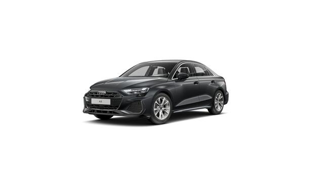 Audi A3 Limousine 30 TFSI 116 S tronic S edition Automaat | Infotainmentpakket Connectivity | Assistentiepakket Rijden en Parkeren Plus | Ledkoplampen, ledachterlichten, dynamische knipperlichten achter | S line-interieur met sportstoelen en zwarte stoffen-kunstl