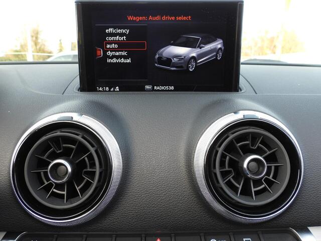 Audi A3 Cabriolet 35 TFSI Aut. Sport 2x S-Line Edition NAVI/HALF-LEER/LED/18"LMV!